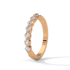 half eternity wedding band