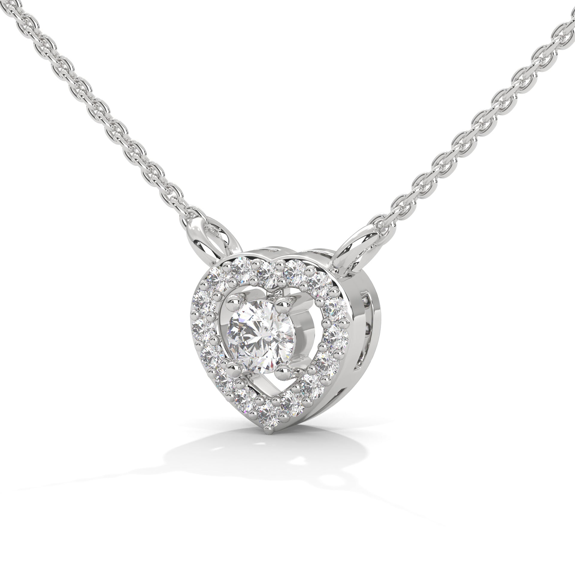 heart shaped design pendent