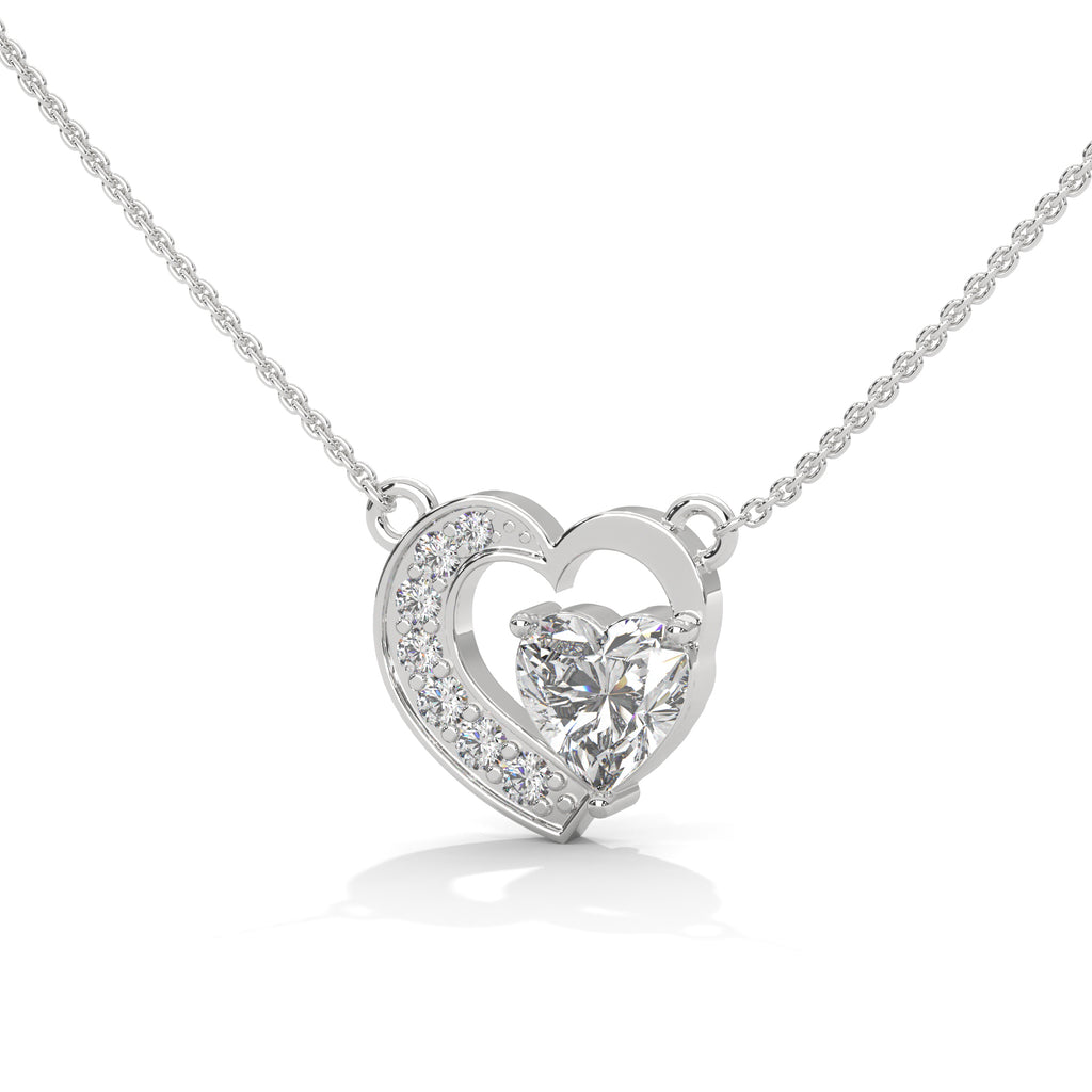 heart shaped lab diamonds