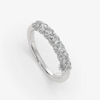 hidden halo wedding band