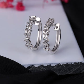 huggie hoop earrings