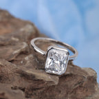 Radiant Cut Solitaire Lab Grown Diamond Engagement Ring