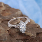 Marquise Cut Lab Grown Diamond Engagement Ring2