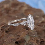 marquise cut diamond ring