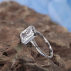 Radiant Cut Solitaire Lab Grown Diamond Engagement Ring			2