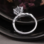 round diamond solitaire engagement ring