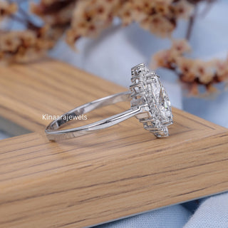 Marquise Cut Diamond Engagement Ring - Kinaara Jewels