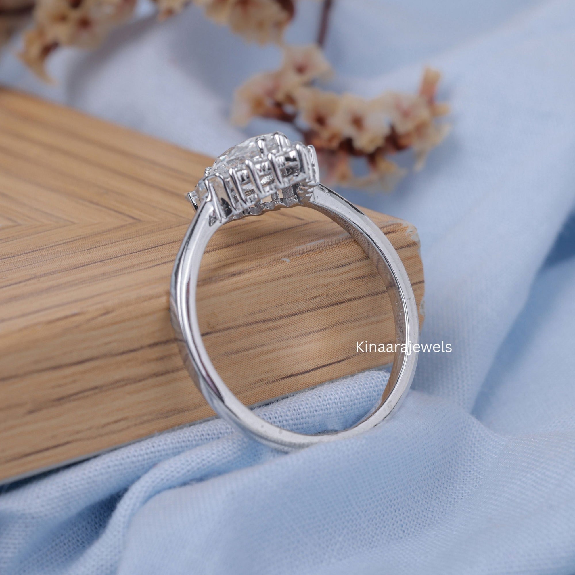 antique marquise cut diamond ring