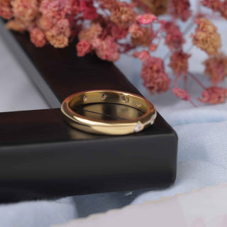 half eternity wedding band