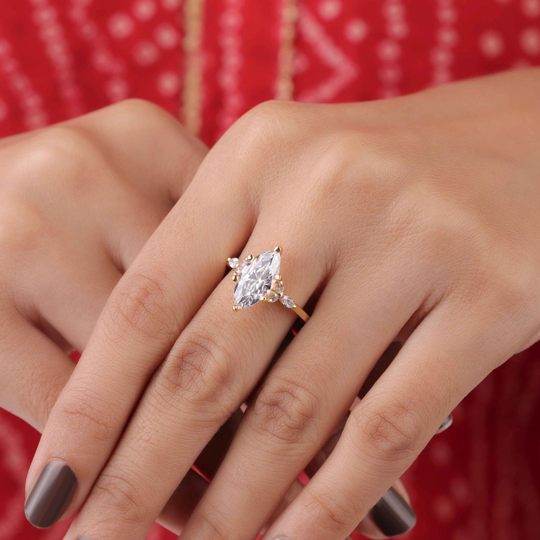 moissanite engagement ring1