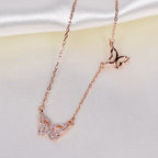 Buy Gold Butterfly Necklace Online - Kinaara Jewels
