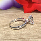 Oval Cut Diamond Solitaire Engagement Ring - Kinaara Jewels