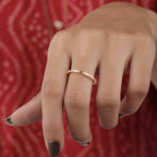 Baguette Cut Moissanite Bar Set Half Eternity Band1