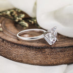 Round Cut Diamond solitaire Engagement Ring - Kinaara Jewels