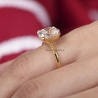 yellow gold and diamond ring