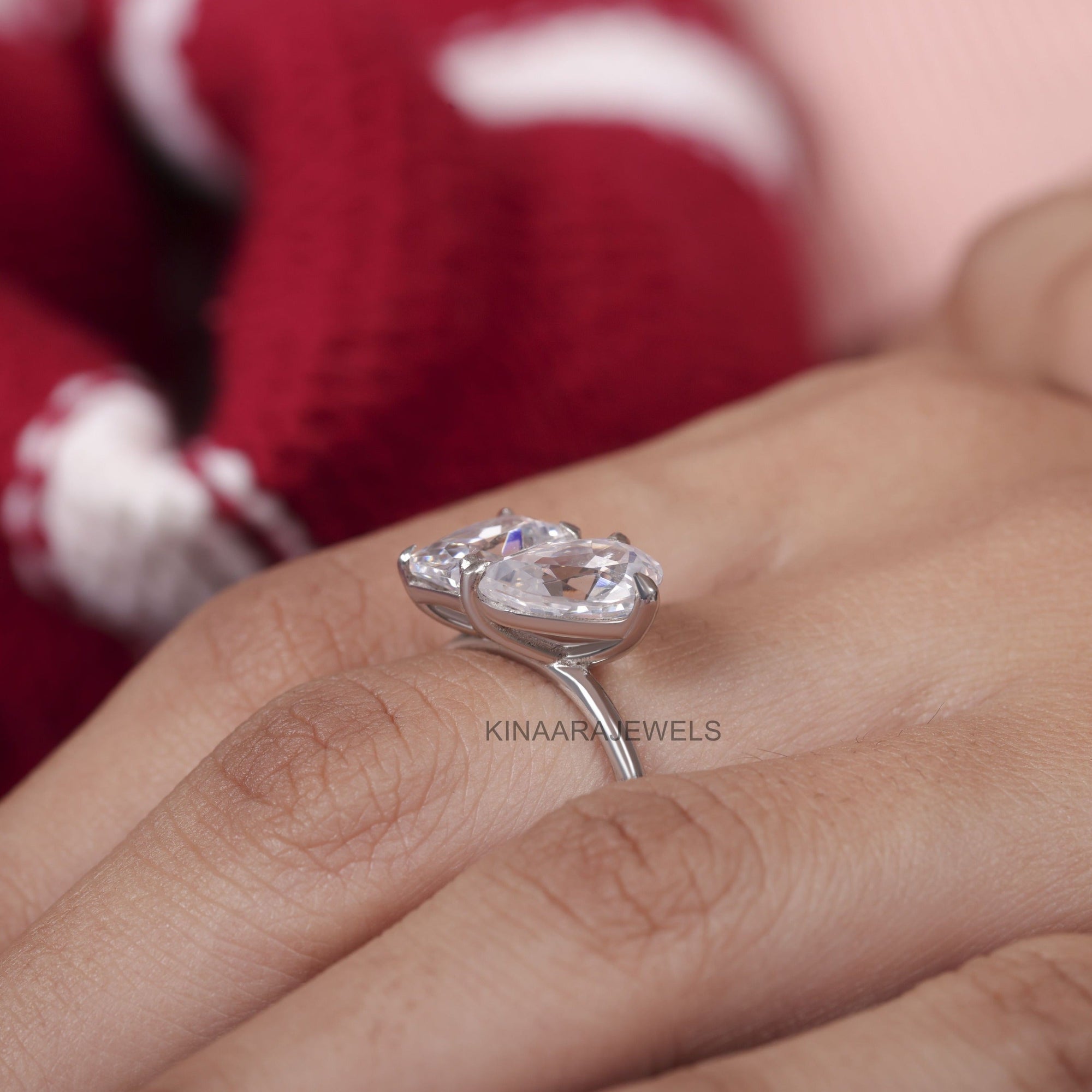 Toi Et Moi Engagement Ring