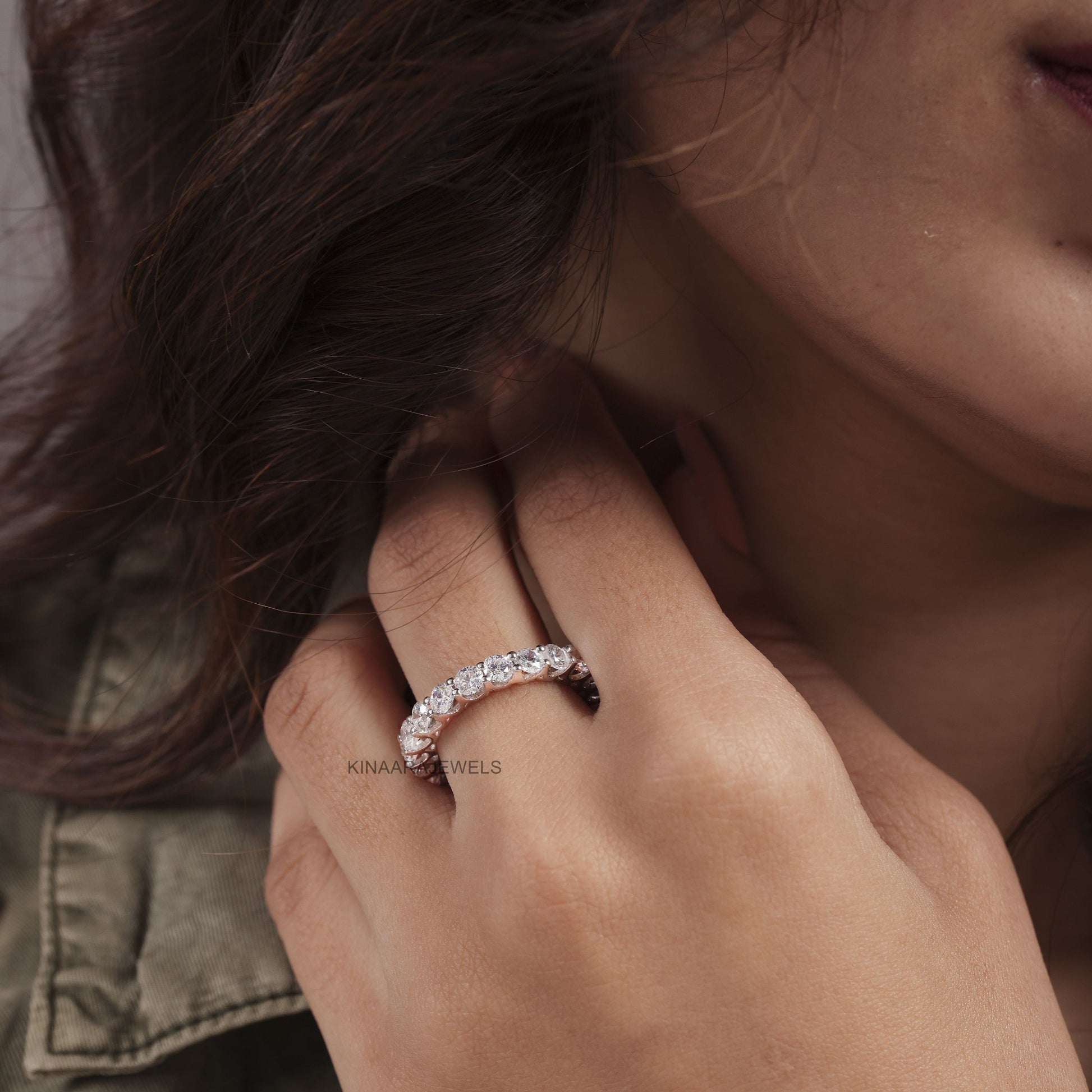 eternity diamond rings