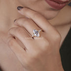  Marquise Cut Engagement Ring 14K Yellow Gold - Kinaara Jewels3