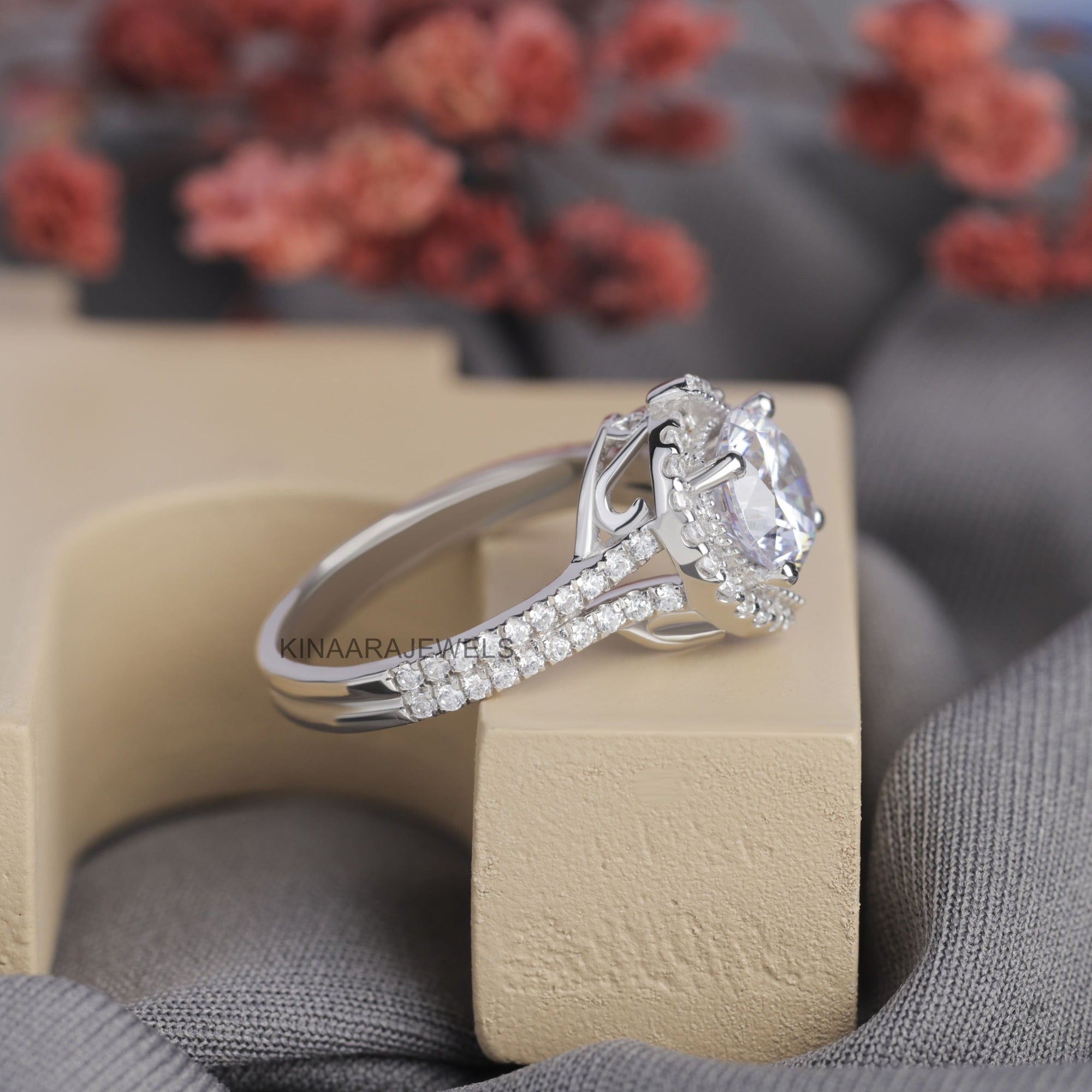 split shank engagement ring
