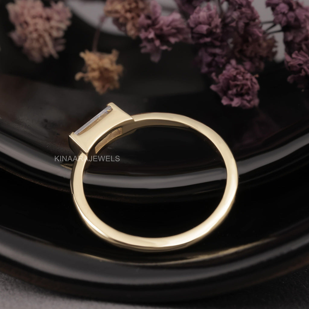 east west baguette ring