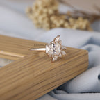 Radiant Cut Moissanite Engagement Ring1