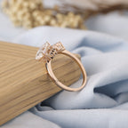 Radiant Cut Moissanite Engagement Ring3