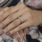 Half Eternity Wedding Band
