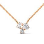 lab created diamond pendant