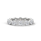 moissanite eternity band