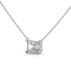 pendant with chain in 18k