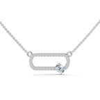 pendant with round and cushion-cut