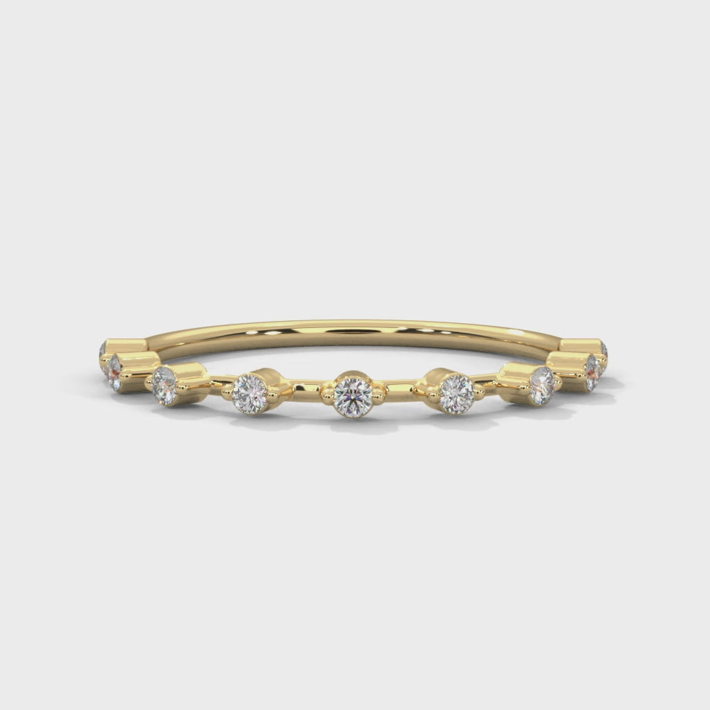 eclipse line-up wedding Band