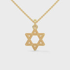 Gold Star Necklace