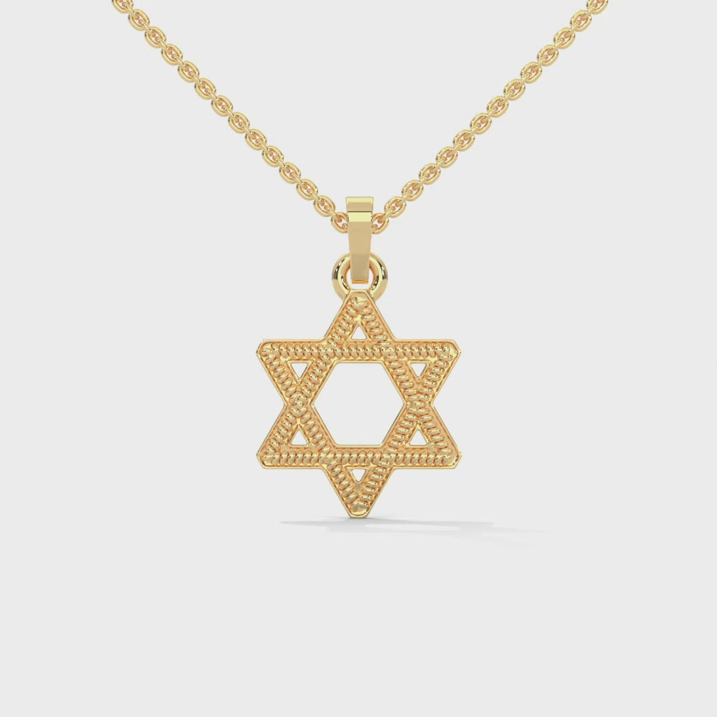 Gold Star Necklace