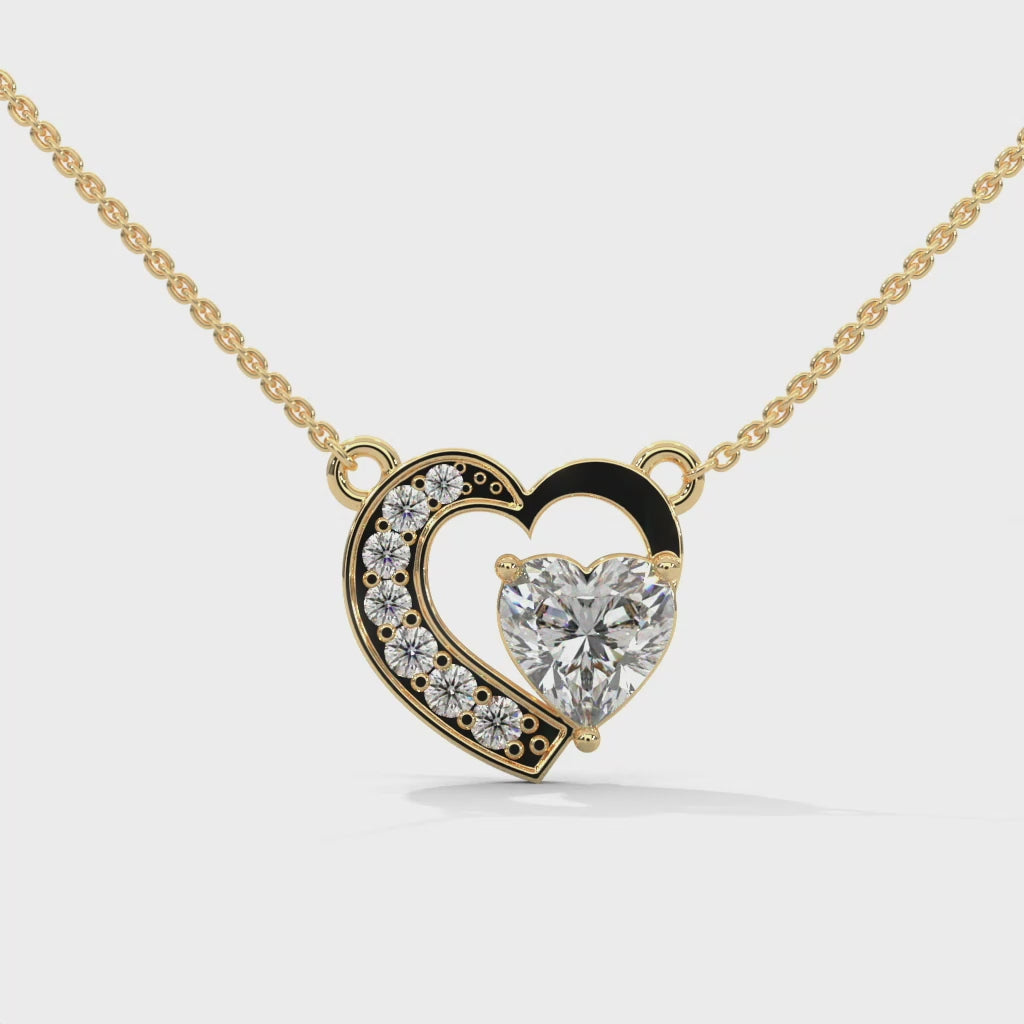 Gold Heart Necklace