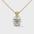 Elegant Round Cut Pendant