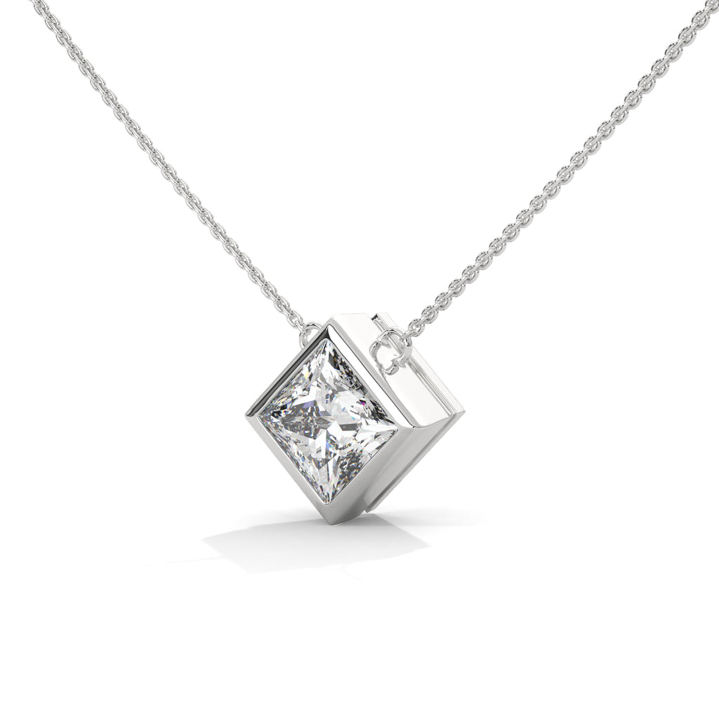 princess cut lab grown diamond