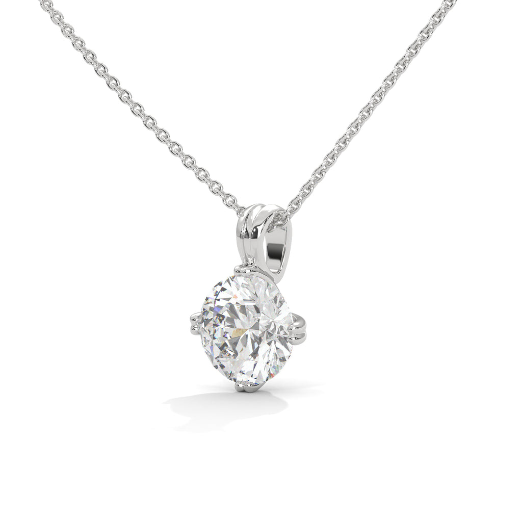 round-cut lab diamond