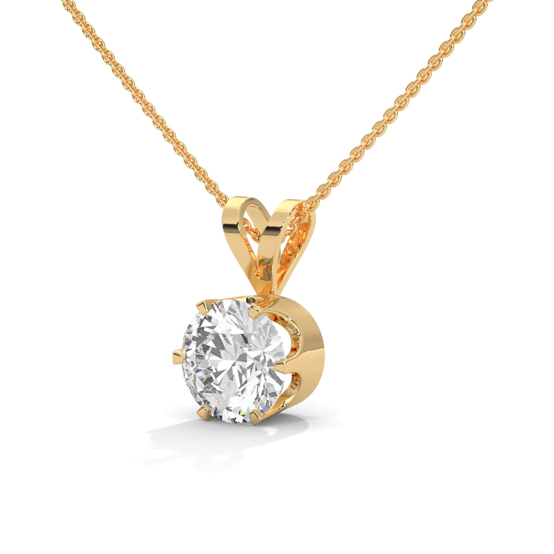 six prong oval engagement ring