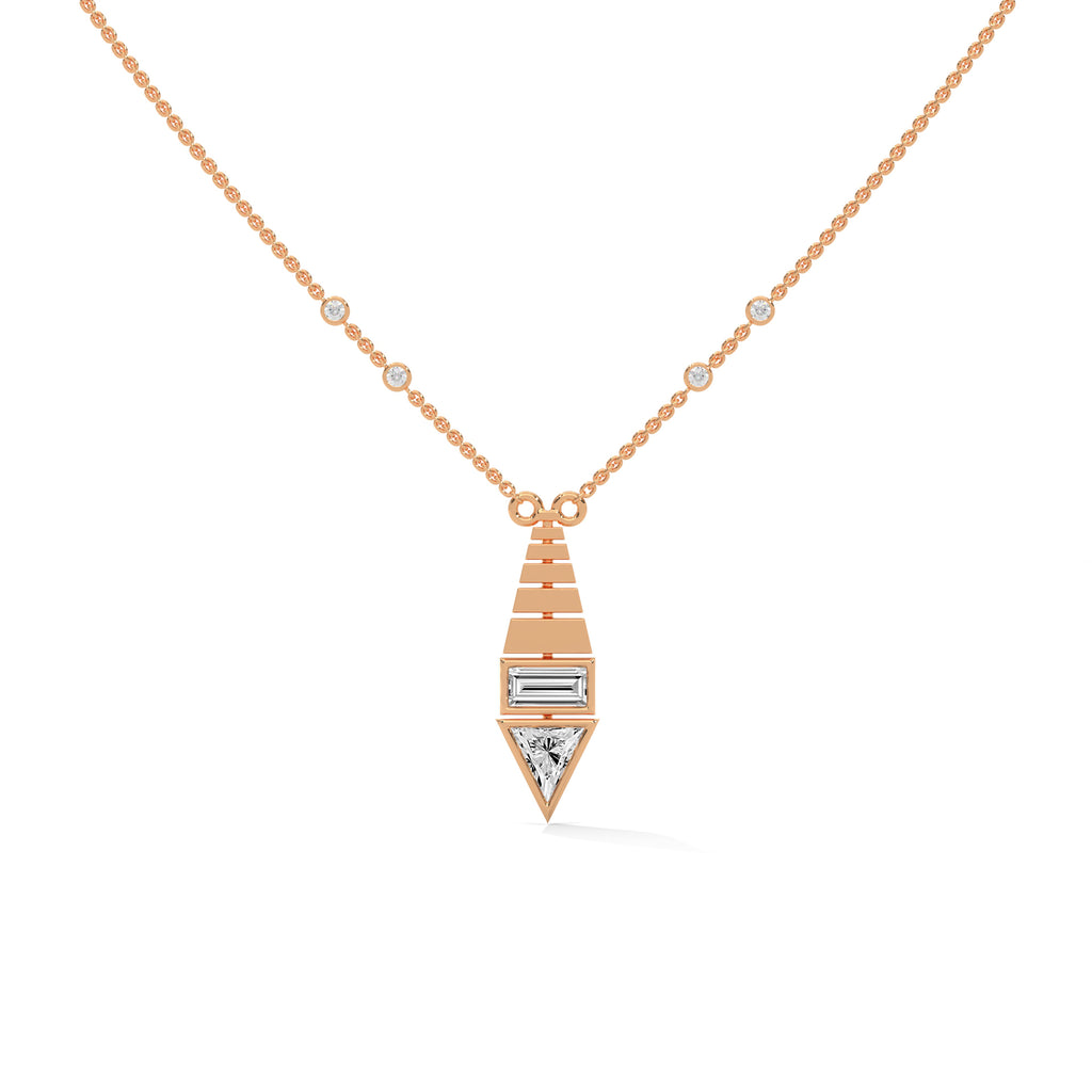 tie shaped pendent