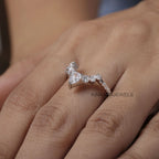 v shaped chevron band
