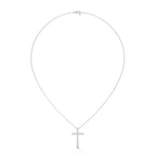white gold necklace women