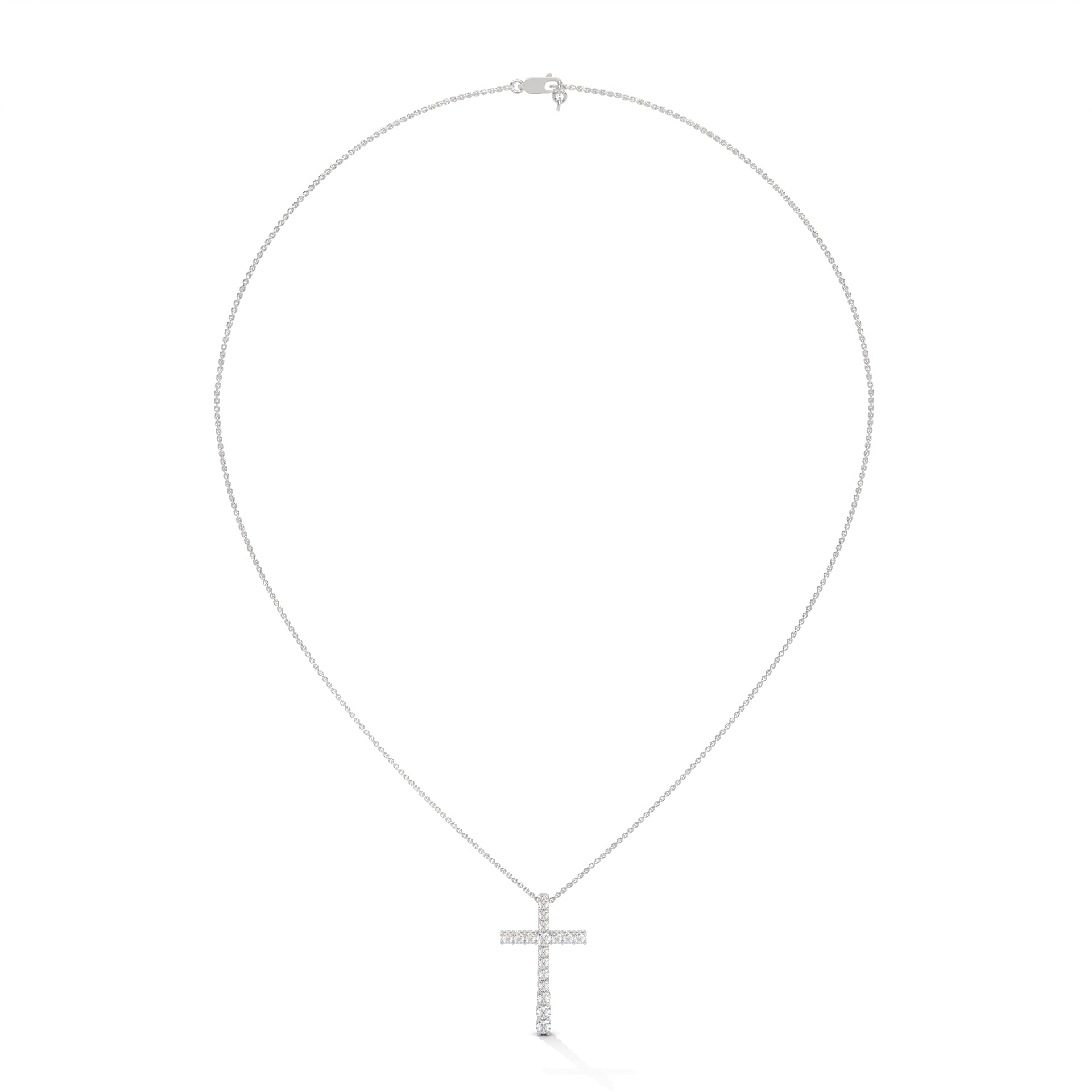 white gold necklace women